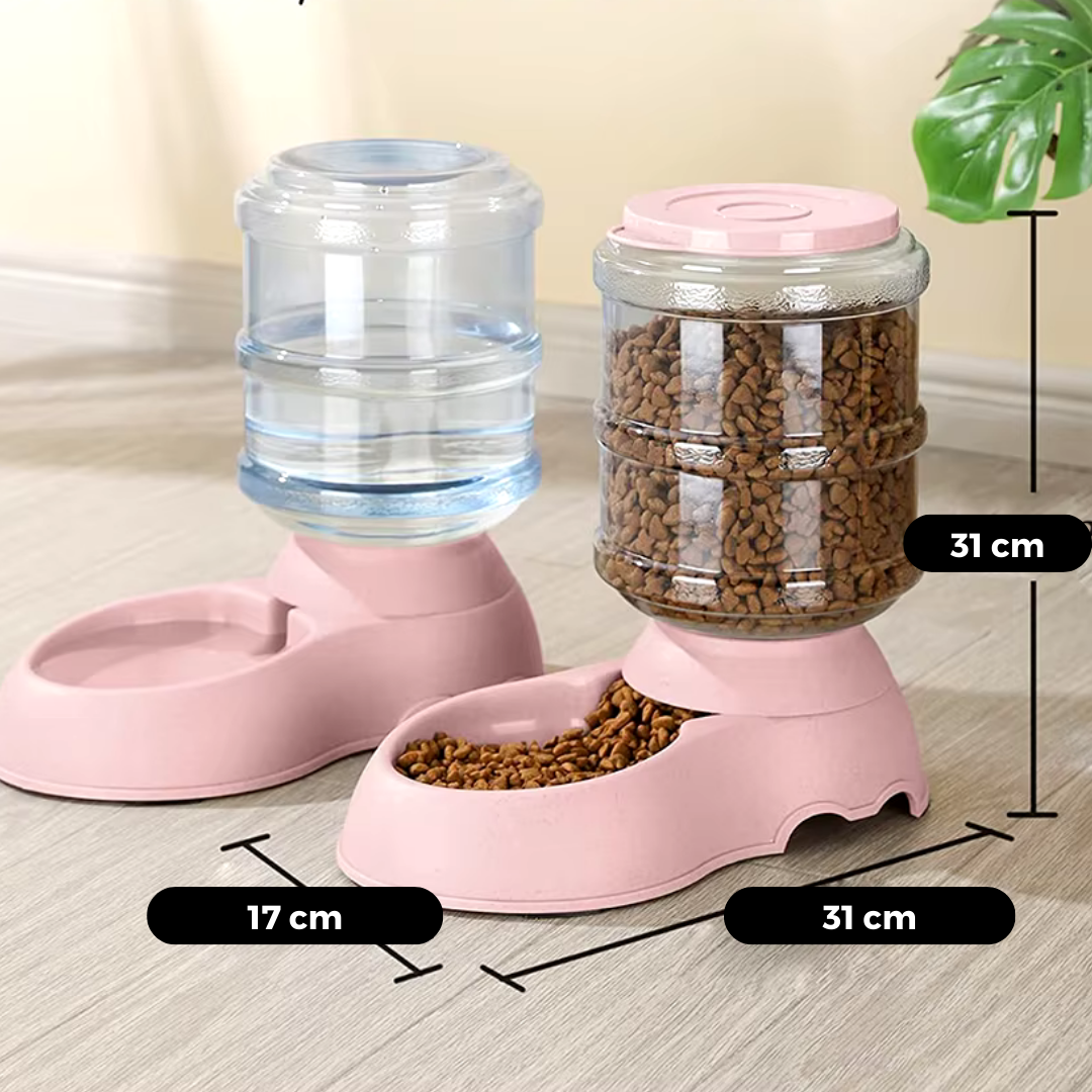 Distributeur de croquettes et d'eau: Catwaterdispenser™