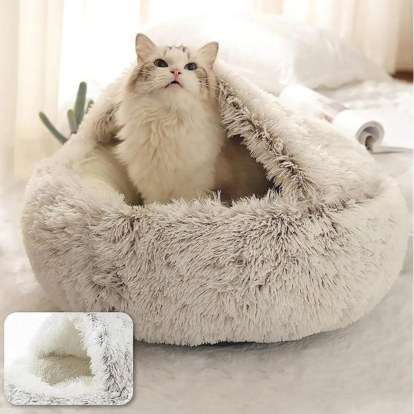 Coussin à chat: CAVECUSHIONCAT™